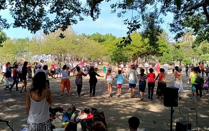 Papai Noel chega de helicóptero ao Parque do Flamengo neste domingo (14)