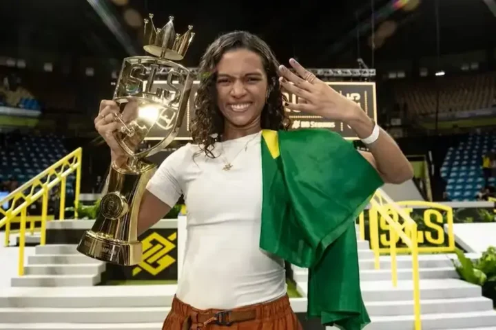 Rayssa Leal é tetracampeã da SLS Super Crown 2025. Foto: Divulgação