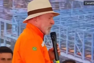 O presidente Lula durante discurso em Pernambuco. Foto: Reprodução