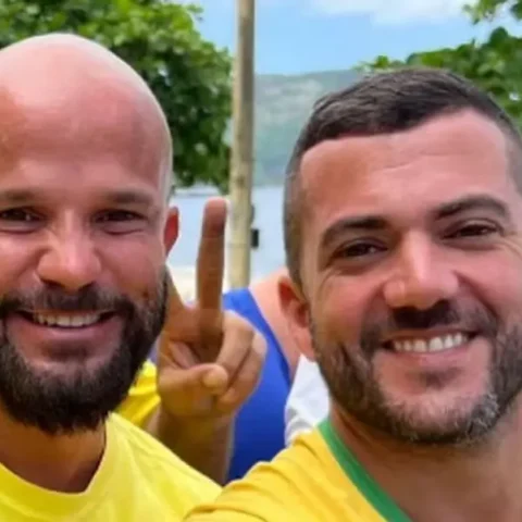 Renan e Carlos Jordy. Foto: Reprodução