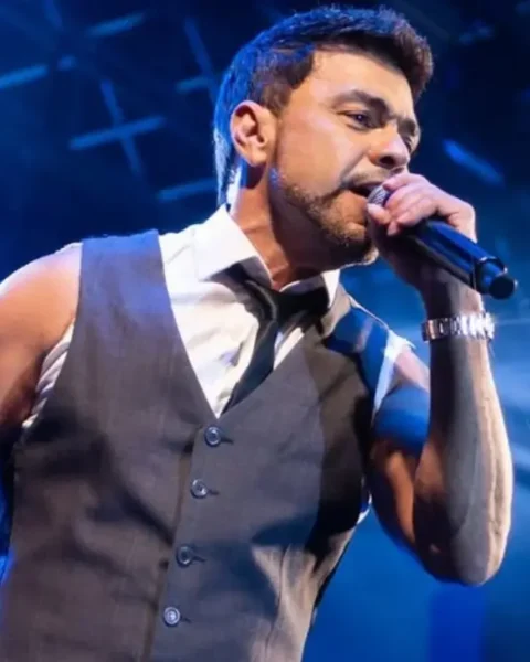 Zezé Di Camargo em show na cidade de Canhotinho (PE) Foto: Reprodução/Instagram