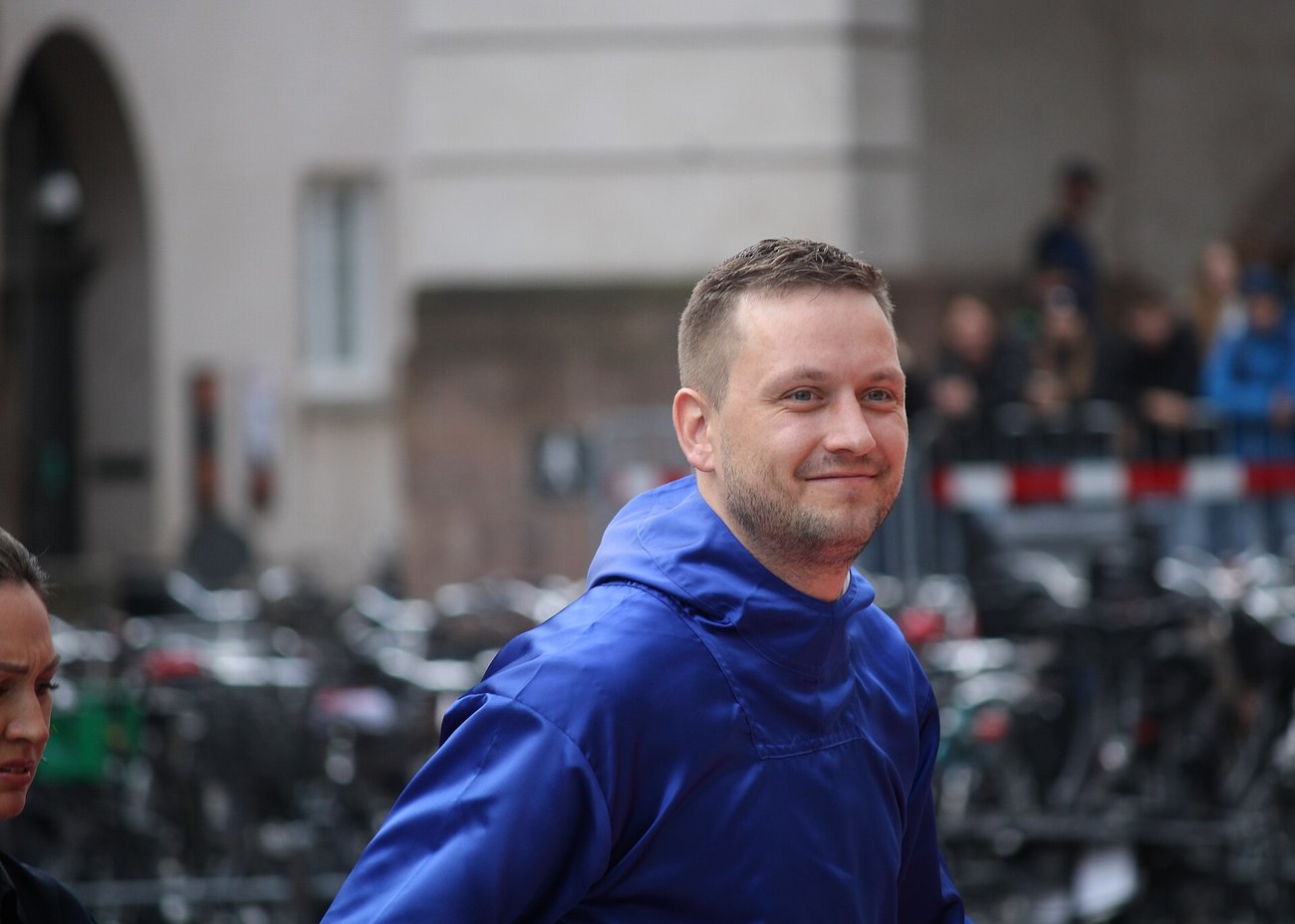 O primeiro-ministro da Groenlândia, Jens-Frederik Nielsen