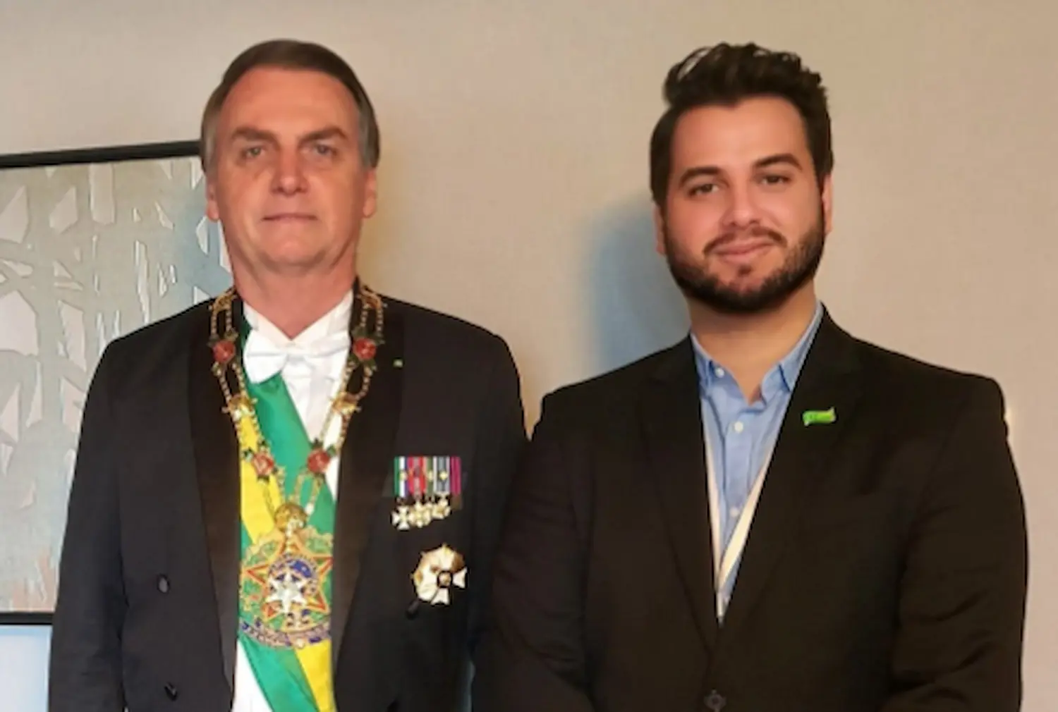 Bolsonaro e Filipe Martins