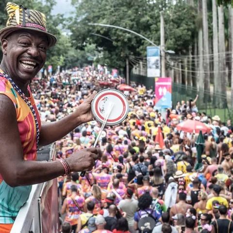 Desfile de bloco na Zona Sul do Rio - Divulgação / Riotur