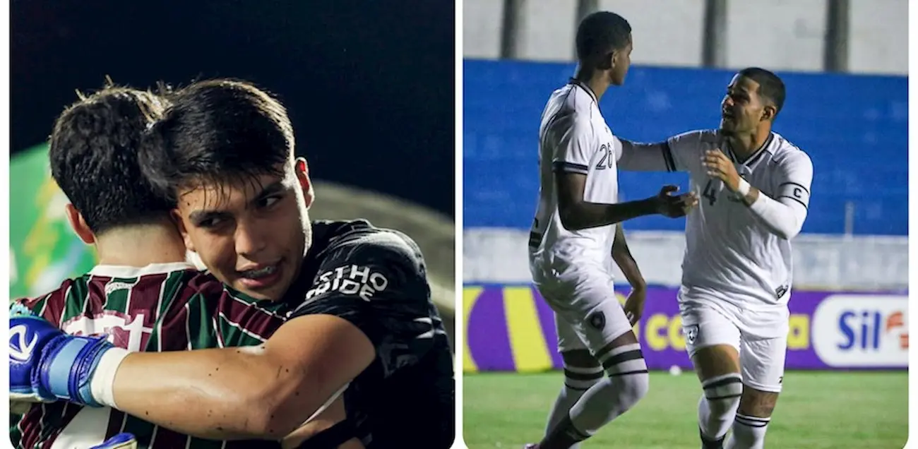 Flu e Bota eliminaram os paulistas Referência e São José, respectivamente (Crédito: Leonardo Brasil e Henrique Lima) Flu e Bota eliminaram os paulistas Referência e São José, respectivamente (Crédito: Leonardo Brasil e Henrique Lima)