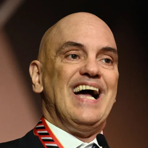 São Paulo (SP), Brasil 05 / 06 / 2024 Alexandre de Moraes, ministro do STF, participa da cerimônia em homenagem ao centenário do Tribunal de Contas do Estado de São Paulo — Foto de thenews2.com