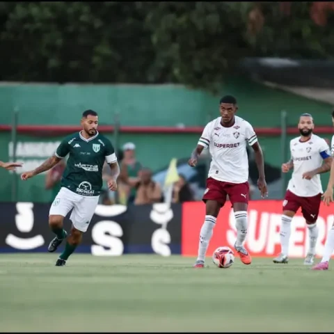 Boavista x Fluminense. Foto: Reprodução X