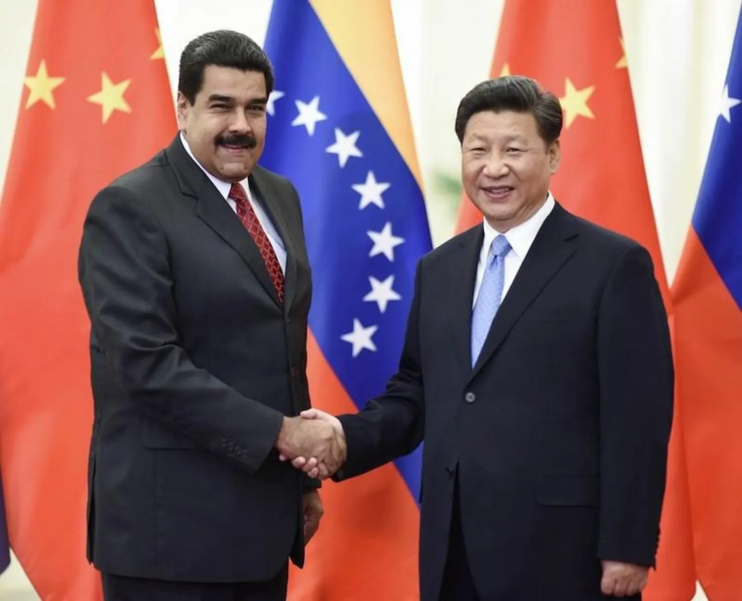 Foto: Nicolás Maduro e Xi Jinping. Foto: Xinhua
