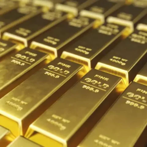 Ouro atinge US$ 5 mil: Recorde histórico reflete crise nos EUA e pânico global