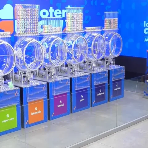 Sorteio da Mega da Virada. Foto: Reprodução