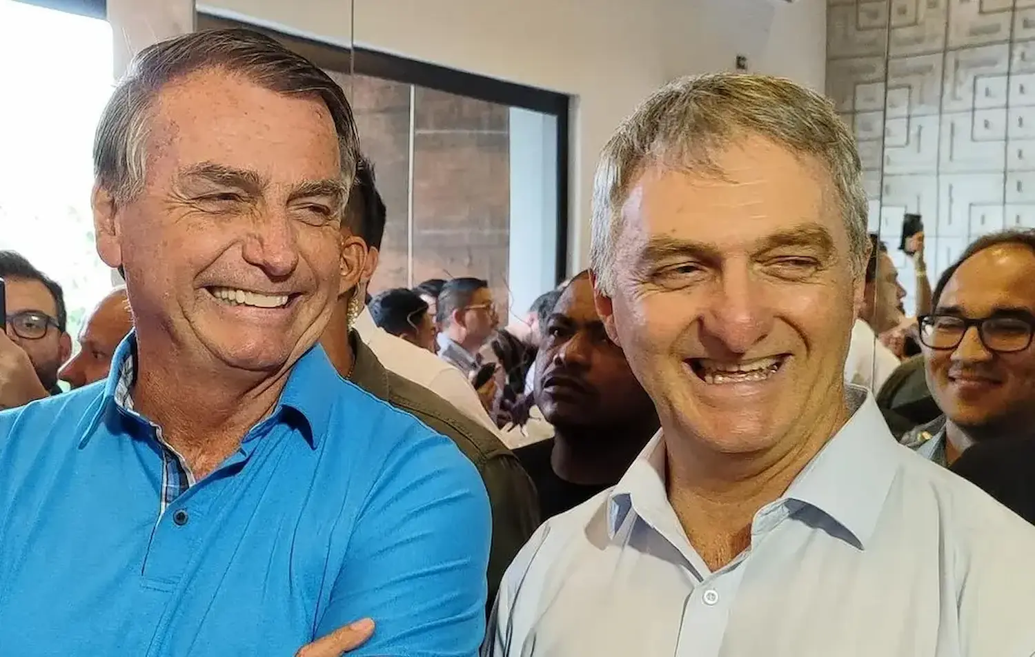 Jair e Renato Bolsonaro. Foto: reprodução