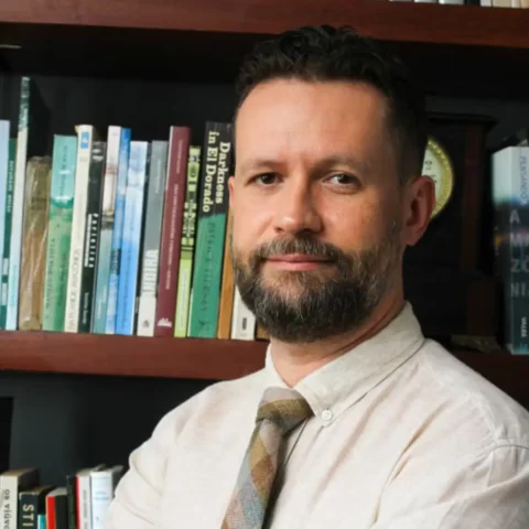 O infetologista da Fiocruz Amazônia Marcus Lacerda — Foto: Lucas Silva / Divulgação