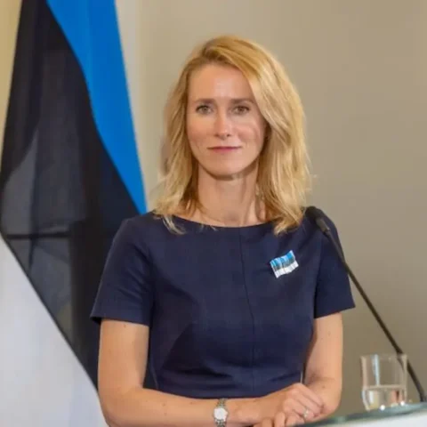 Kaja Kallas: Foto: Governo da Estônia