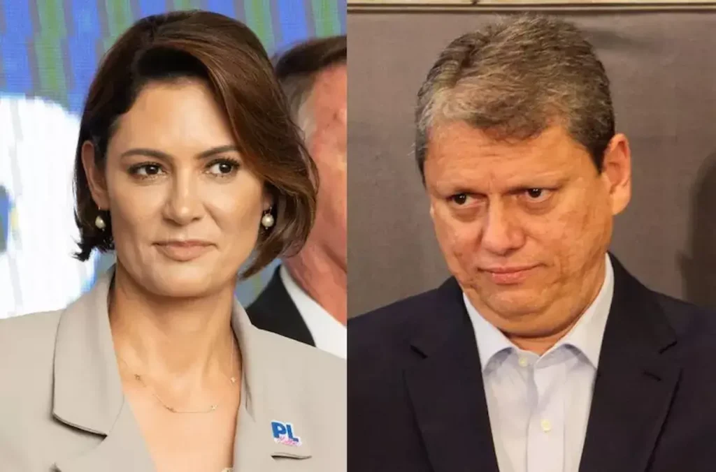 Tarcísio de Freitas e Michelle Bolsonaro articulam no STF pedido de prisão domiciliar para o ex-presidente Jair Bolsonaro alegando saúde debilitada