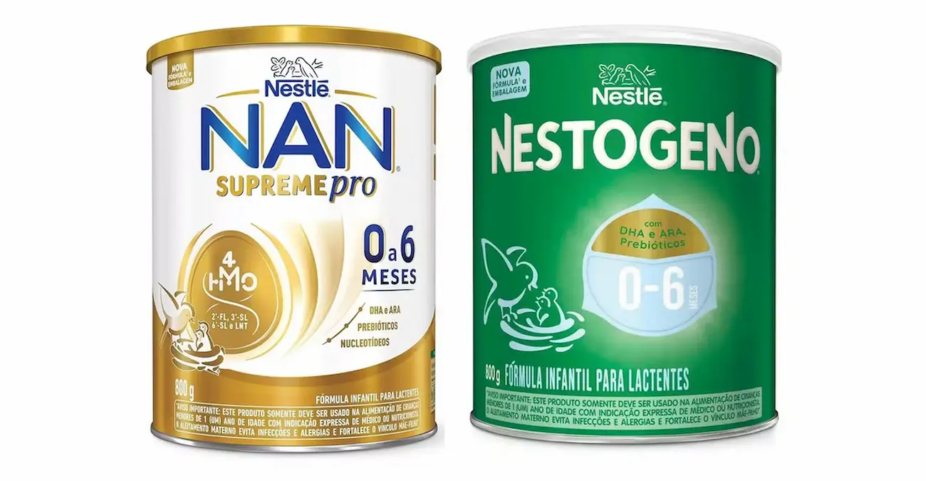 Produtos Nestlé suspensos — Foto: Nestlé / Reprodução Produtos Nestlé suspensos — Foto: Nestlé / Reprodução