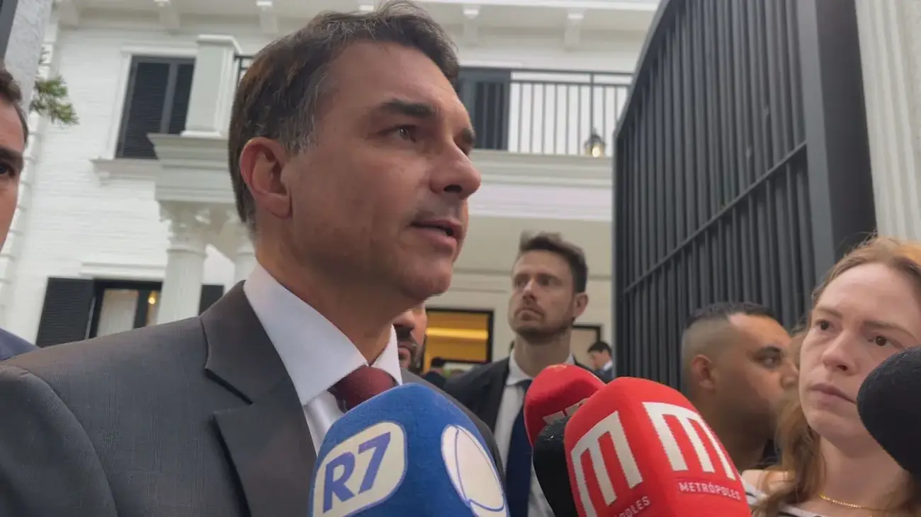 O senador Flávio Bolsonaro (PL-RJ). Foto: Reprodução/CNN