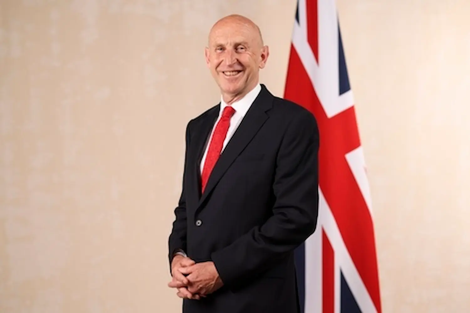 O secretário de Defesa do Reino Unido, John Healey. Foto: Gov.UK O secretário de Defesa do Reino Unido, John Healey. Foto: Gov.UK