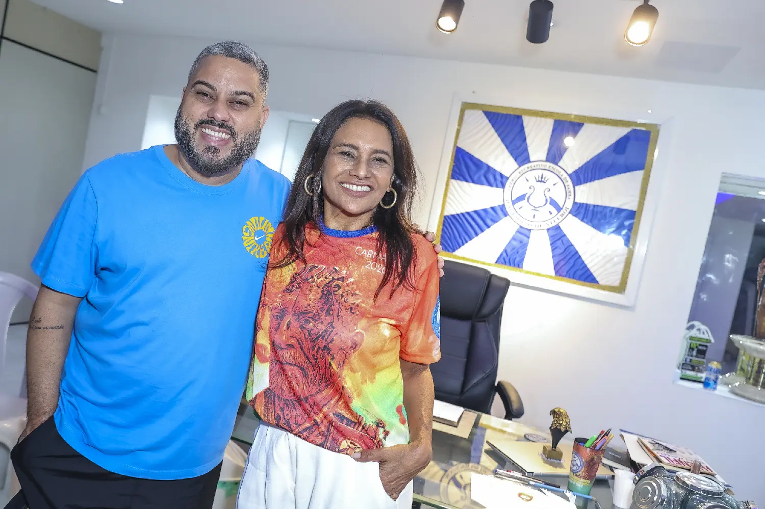 Dira Paes representará Dona Lindu no desfile da Acadêmicos de Niterói