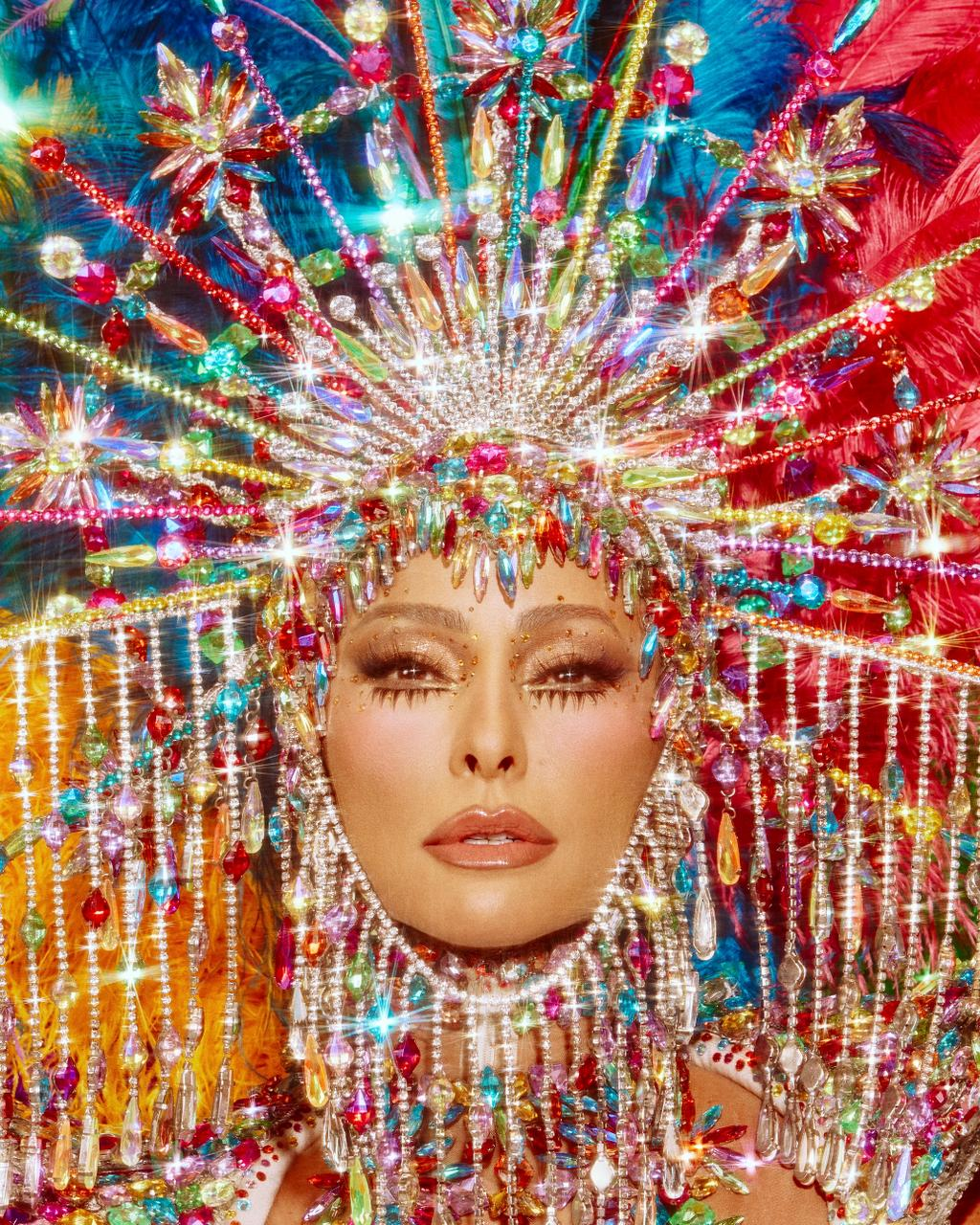 Sabrina Sato transmuta corpo em tela e celebra a dignidade do morro sob o pincel de Heitor dos Prazeres - Rio de Janeiro, Brazil