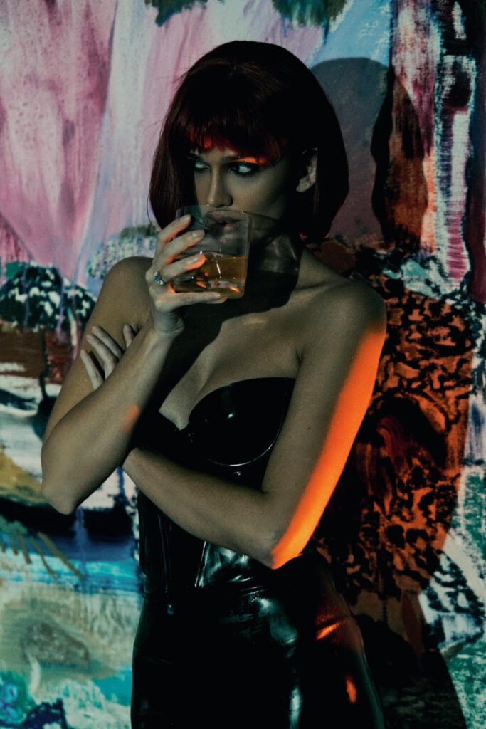 Vilã da próxima novela das seis, Theresa Fonseca faz despedida de solteira na Sapucaí - Foto: André Nicolau